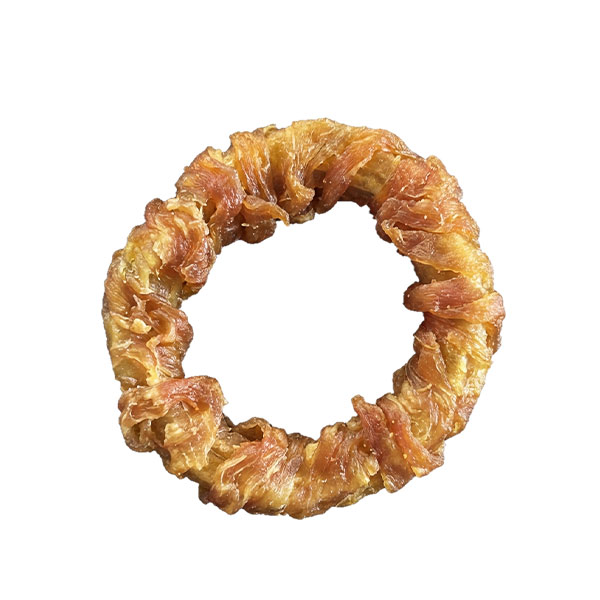تشویقی سگ مدل دونات با دورپیج مرغ