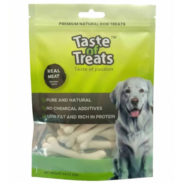 تشویقی سگ مدل استخوان کلسیمی Taste of Treats
