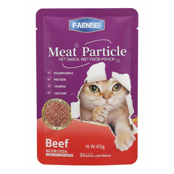 پوچ گربه چانکی فنبی طعم گوشت