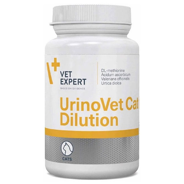 قرص تقویت کننده مجاری ادراری گربه مدل Urinovet Cat Dilution وت اکسپرت