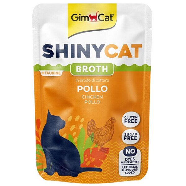 پوچ گربه SHINY CAT جیم کت طعم مرغ