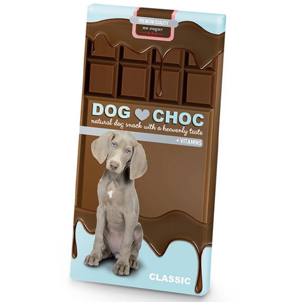 تشویقی شکلات تخته‌ای سگ Dog Choc طعم کلاسیک